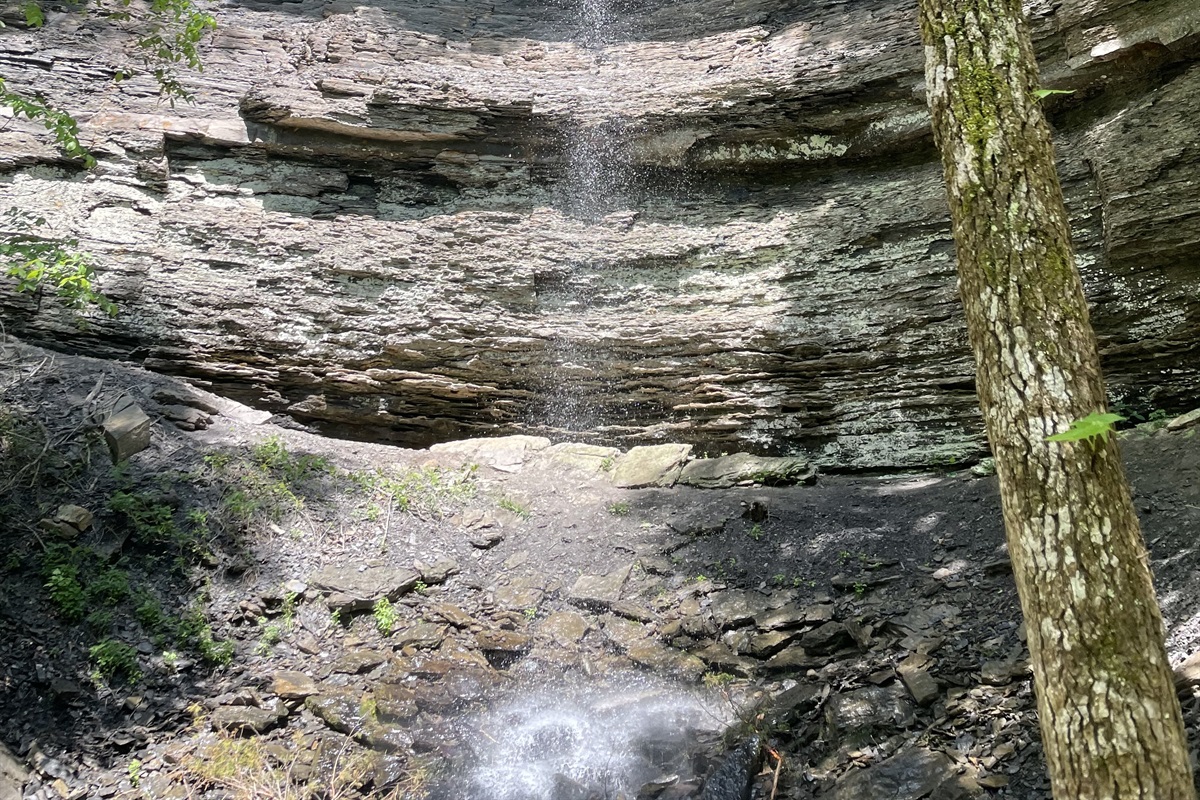 Waterfall Buffalo River Area Hike