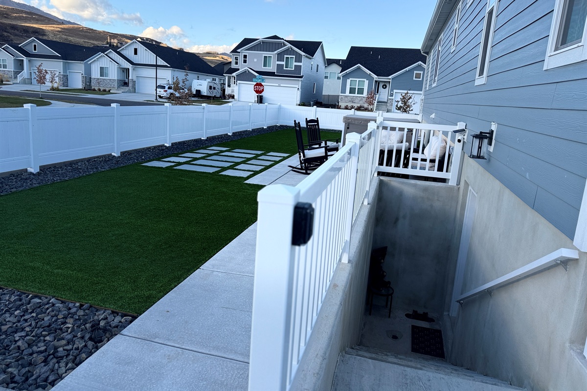 Entrance to the Unit