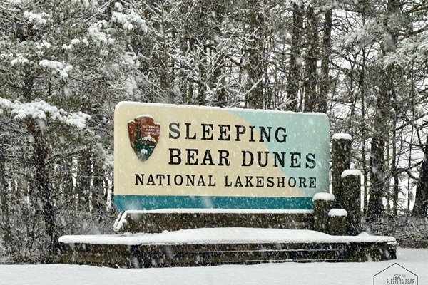 In the heart of the Sleeping Bear Dunes National Lakeshore