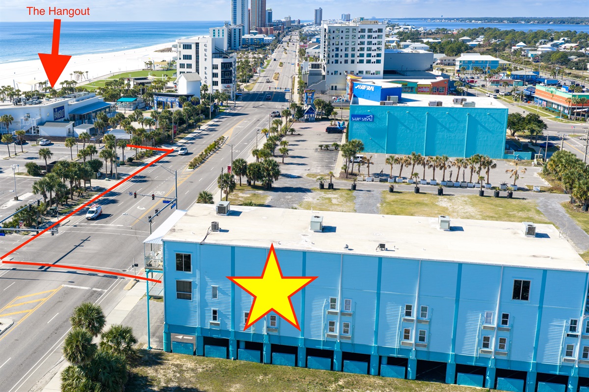 Proximity to The Hangout