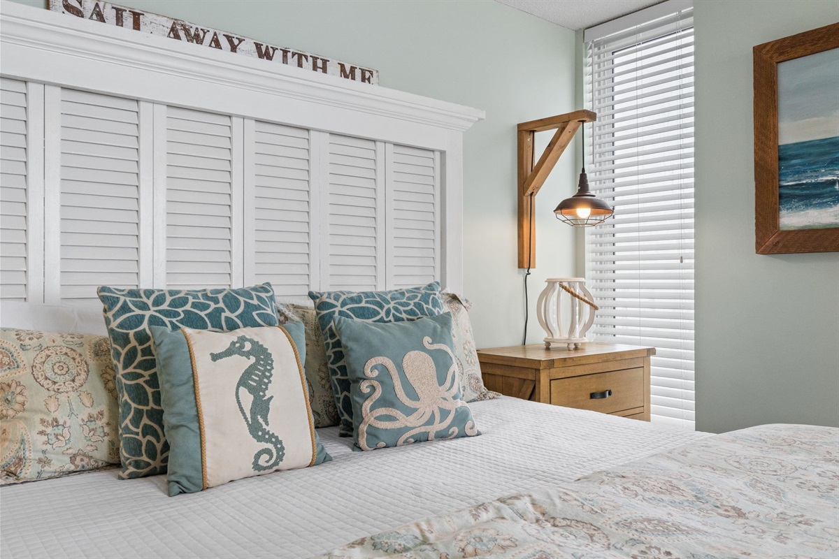 Bedroom 2 with King Sized Bed