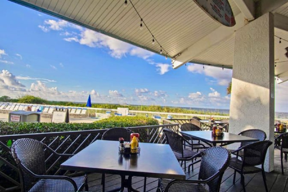 View from Ocean's Restaurant Patio
