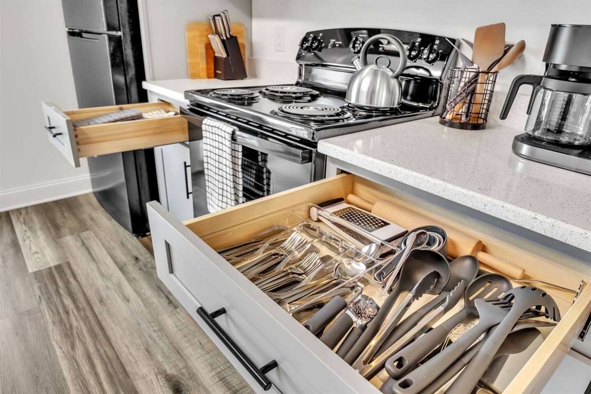 Left side of duplex - Kitchen
