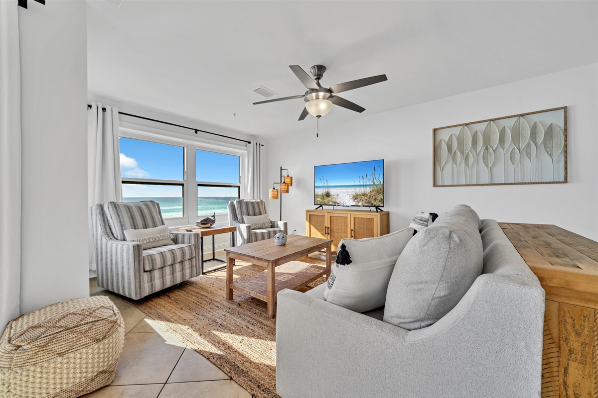 Welcome to Emerald Dunes 201 - Beachfront, uncrowded beaches, incredible views, awesome property amenities, and nearby dining!