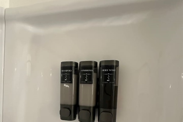 We provide shampoo conditioner and Neutrogena body wash  