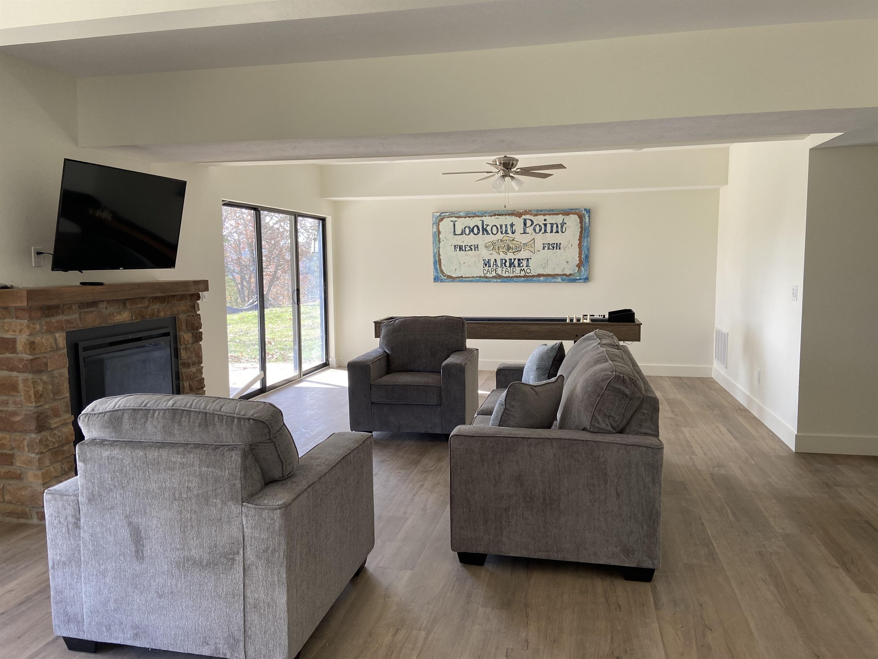 Downstairs living room