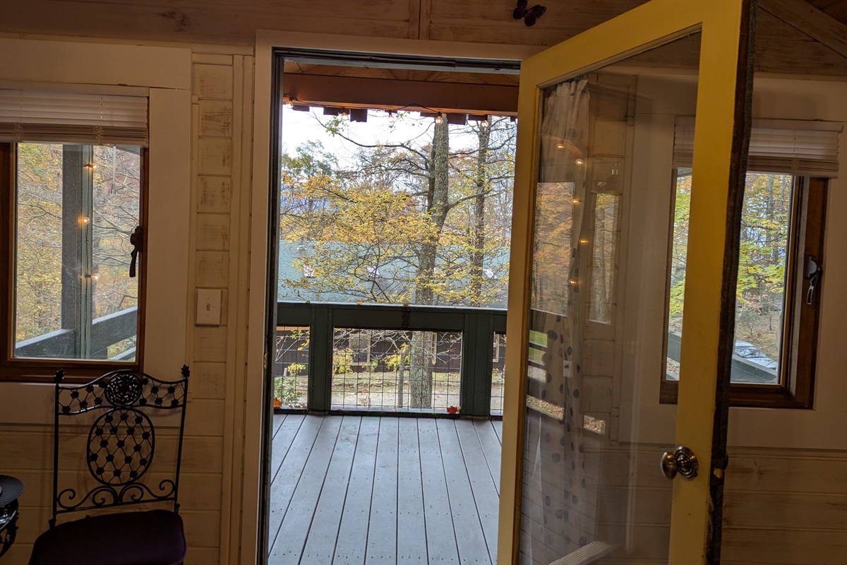 Private Screened Porch