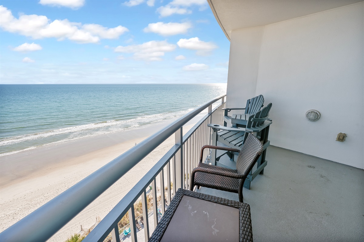 Breathtaking Views from Balcony!