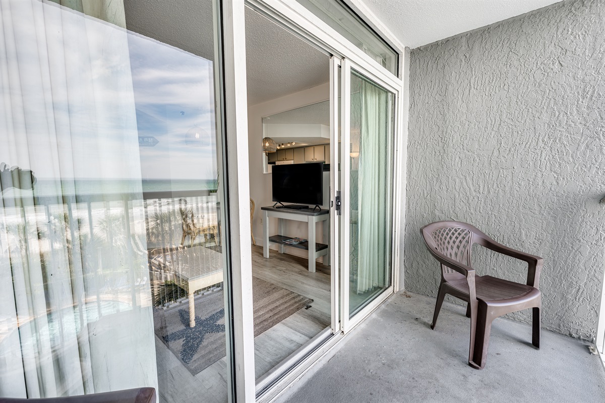 Amazing View from the Balcony!