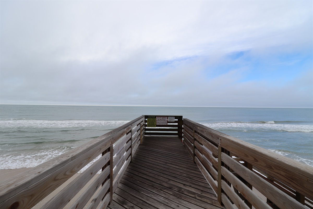 Building beach access