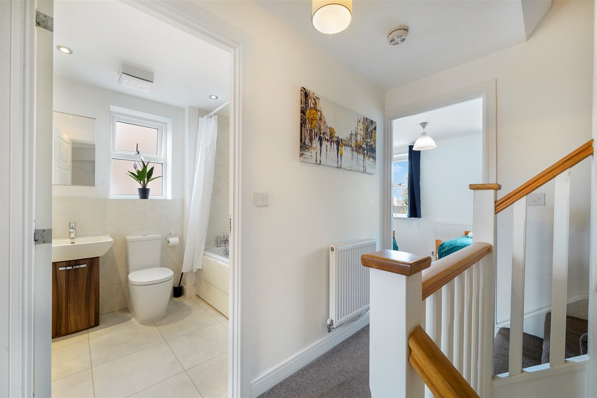[1st Floor, Family bathrooom, x2 Bedrooms]