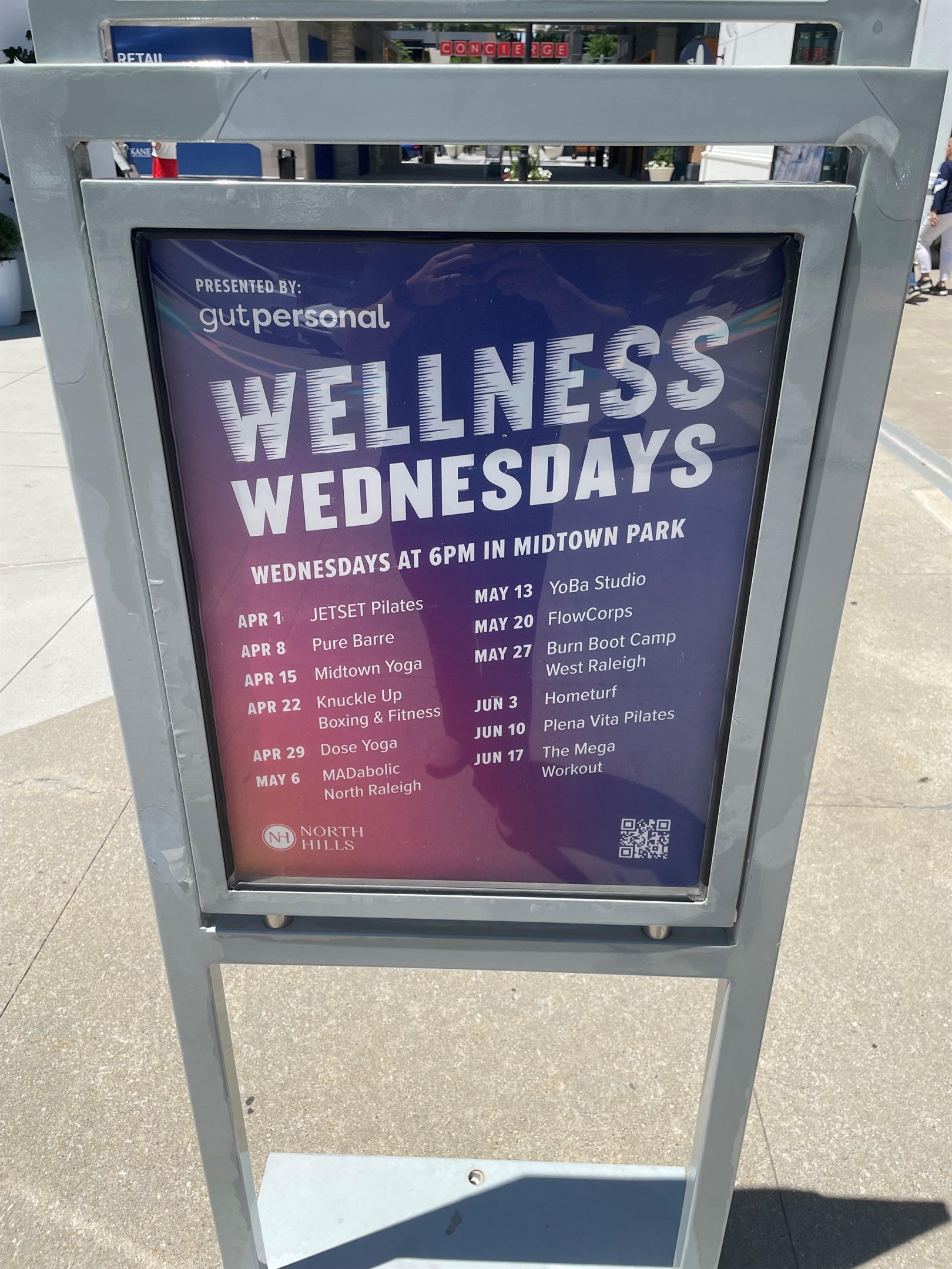 Wellness Wednesdays! Free guided workouts 6pm Midtown Park every Wednesday!