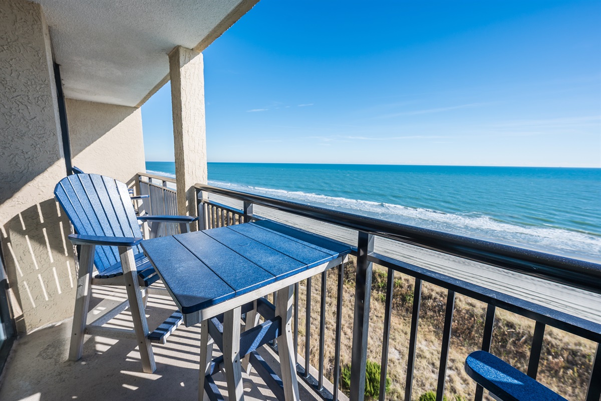 Amazing View from the Balcony!