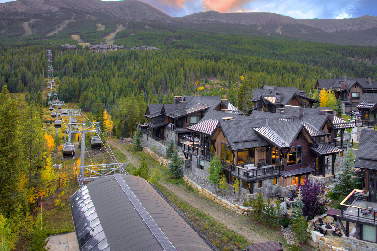 Gondola in relationship to the home
