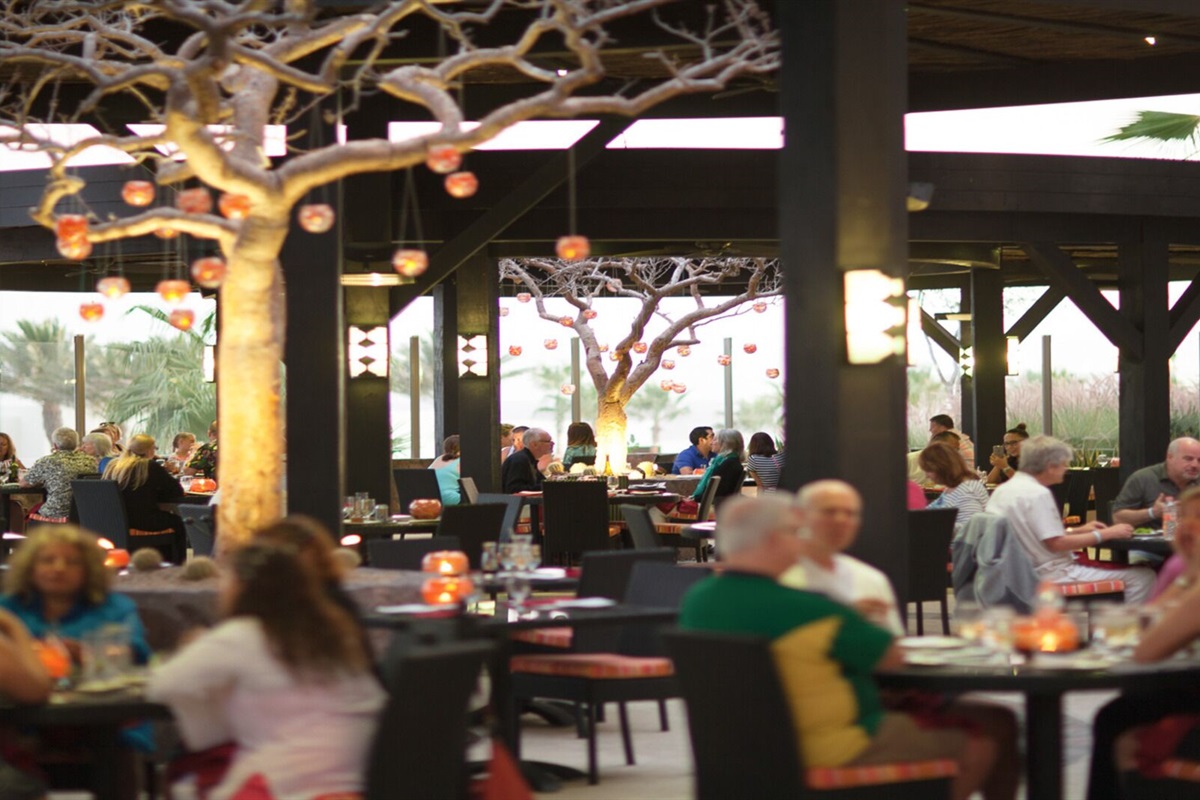 Dining at Pueblo Bonito Sunset while staying at the Rose, Vacation Travel Exclusives