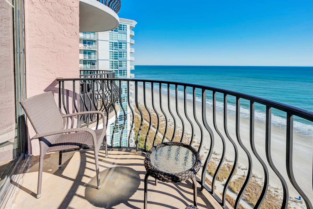 Amazing View from the Balcony!