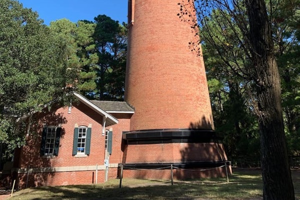 Take a tour and go to the top of the Currituck Lighthouse. 
