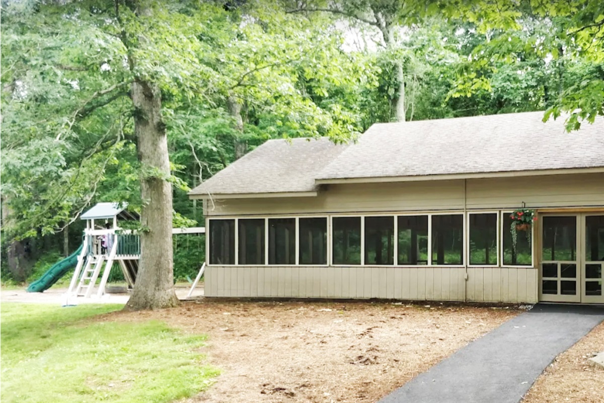 Playground & Screened In Room (across the street)