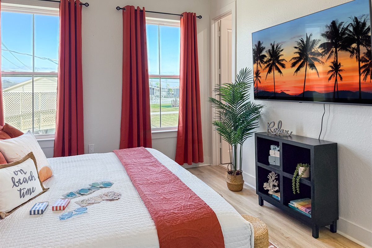 You&rsquo;ll have your own Smart TV and lots of natural sunlight.