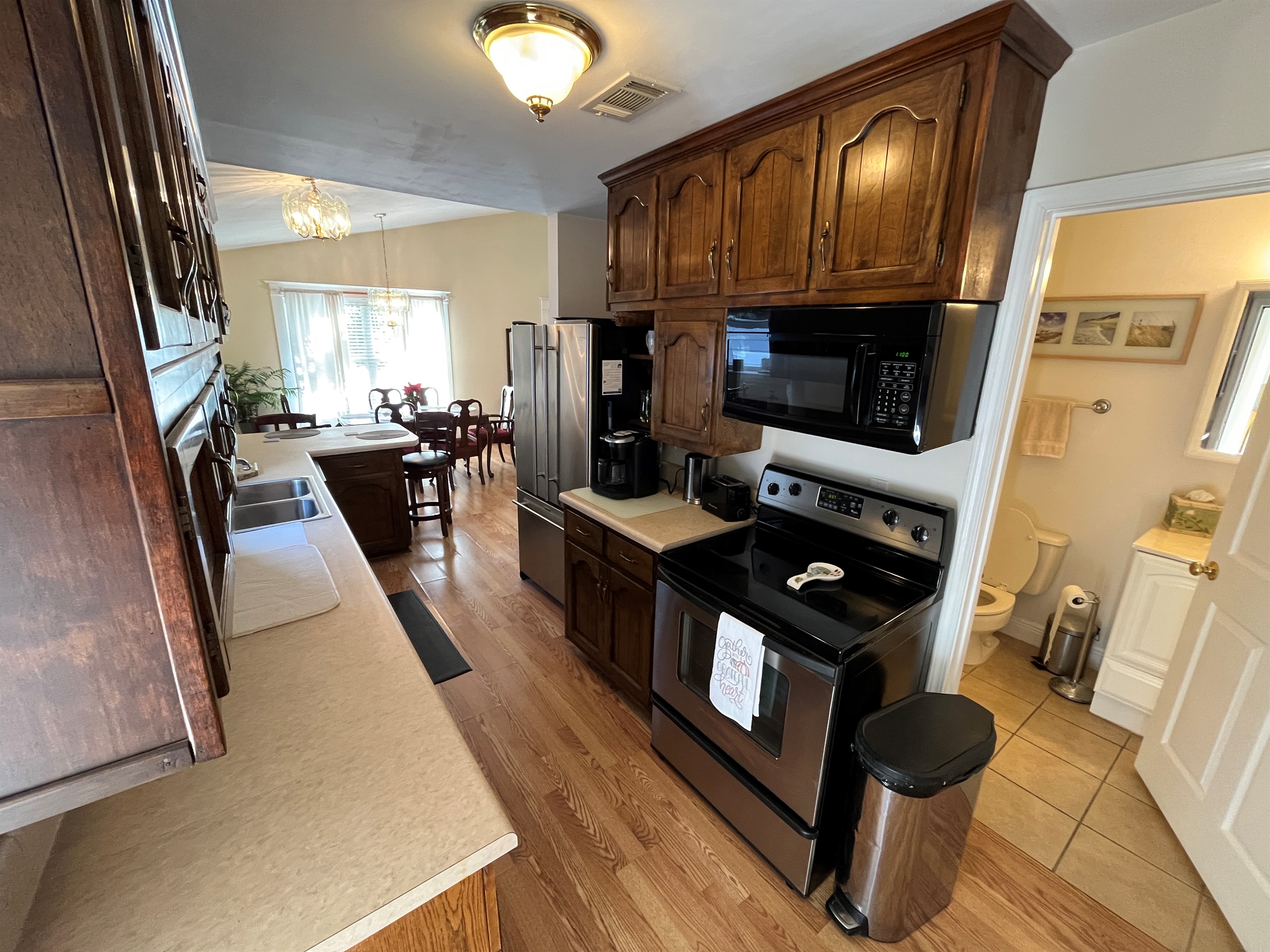 Fully equipped kitchen