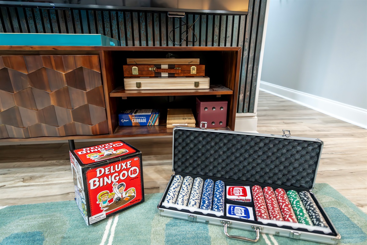 Ready for game night? With poker chips, bingo, and more, we’ve got the fun fully stacked