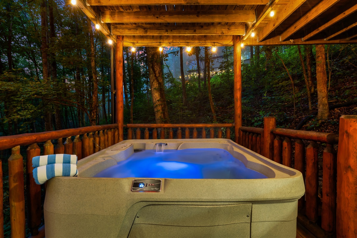 Perfect spot to soak under the stars