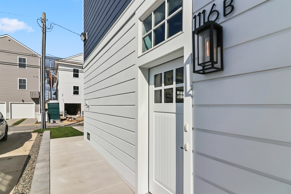 Entrance to the property