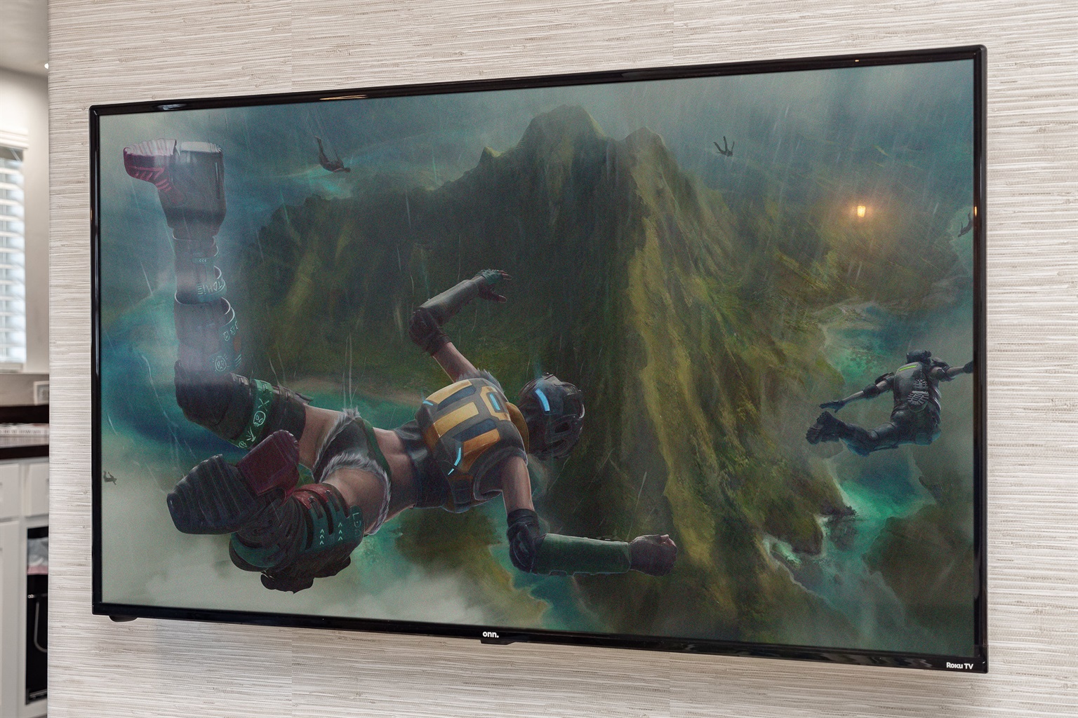 large flatscreen smart TV