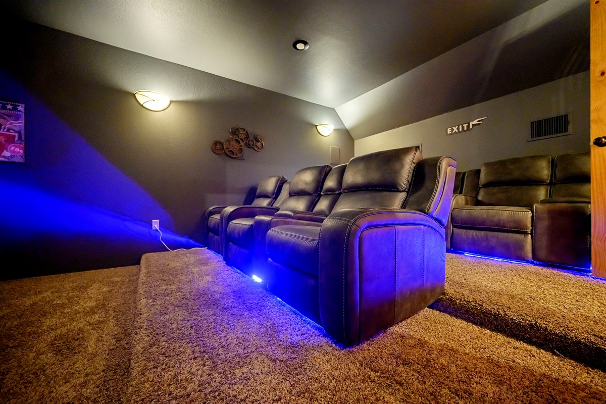 Theater Room: 🎬 Recline, relax, and press play