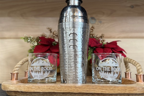 The halls are decked December through mid-January. 