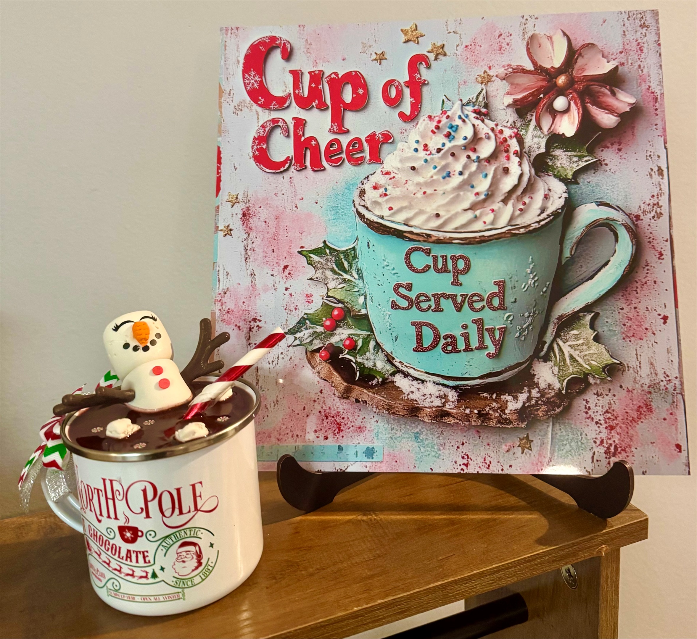 Winter Coffee Bar Decorations