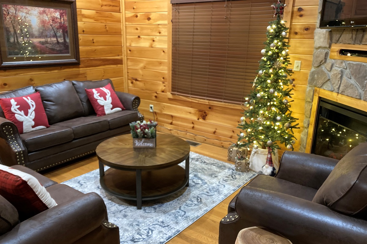 We'd love to host your family for the holidays! (decor typically up mid-November to early January)