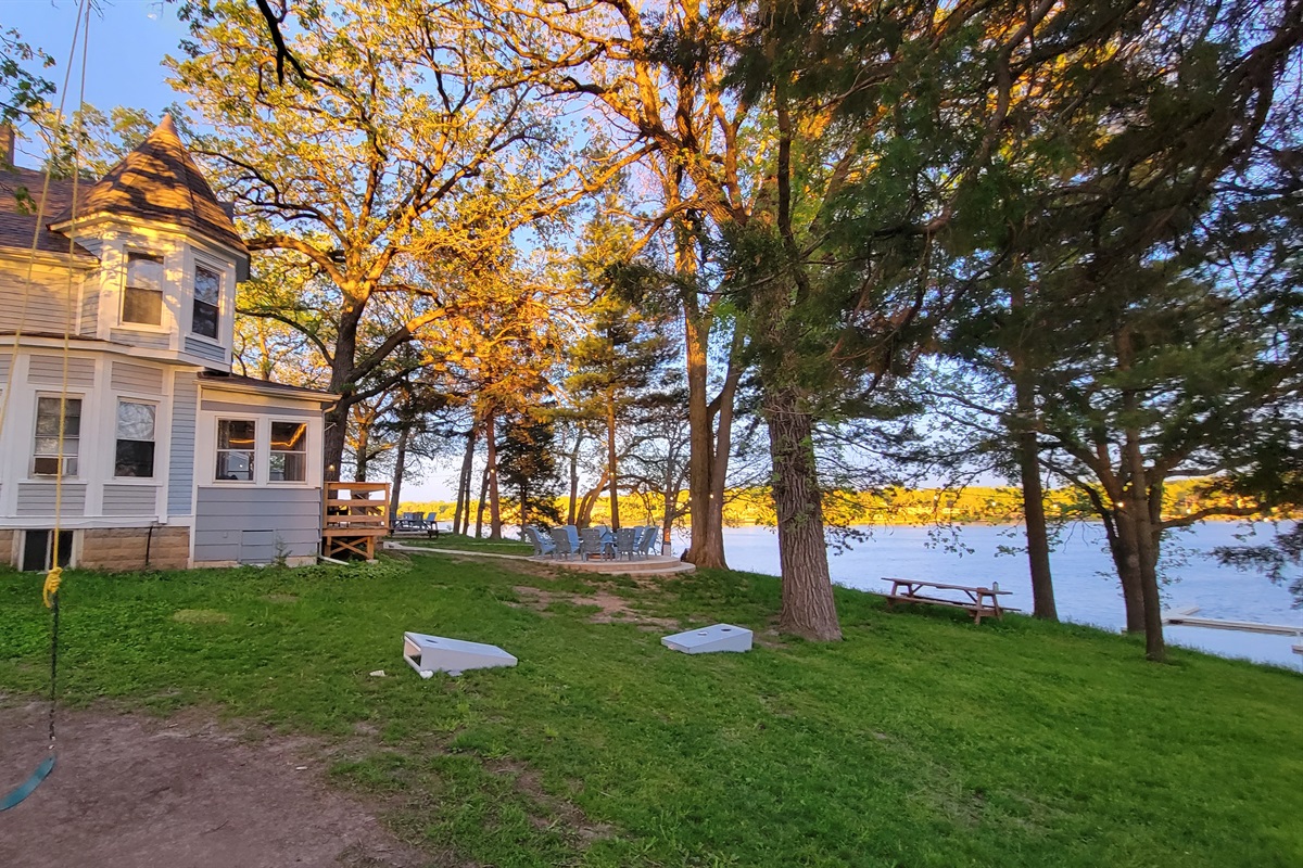 Old Lake House Exterior