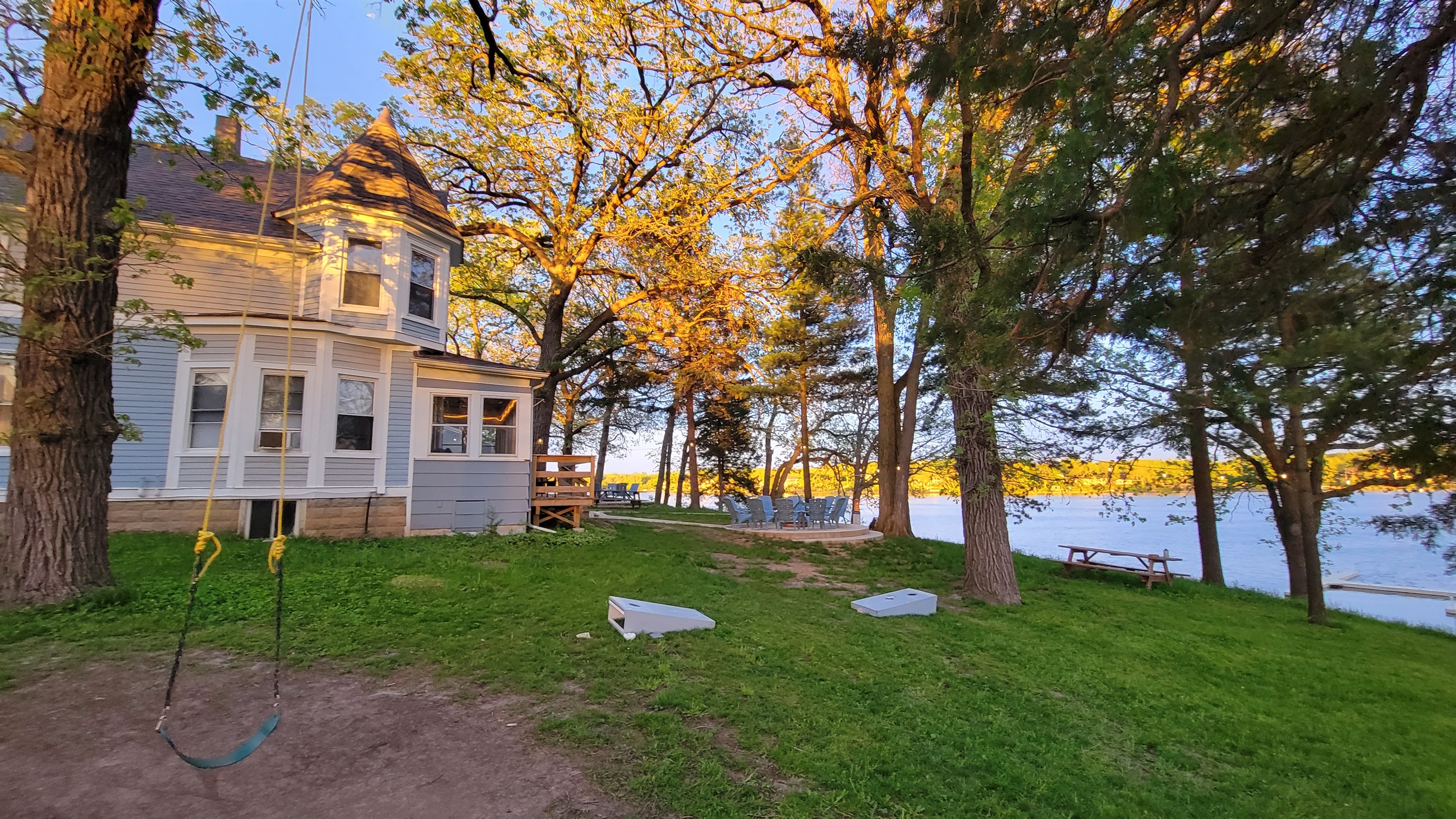 Old Lake House Exterior