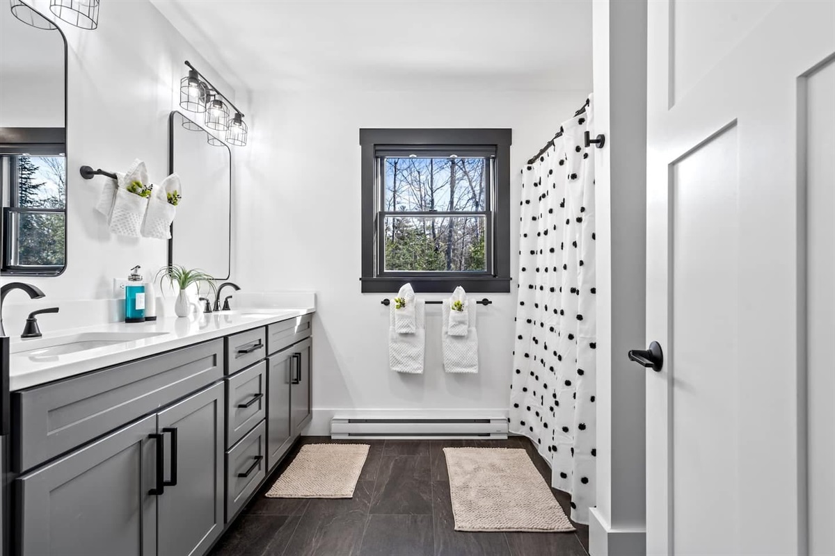From morning routines to evening pampering, this master bath is designed for comfort and convenience.