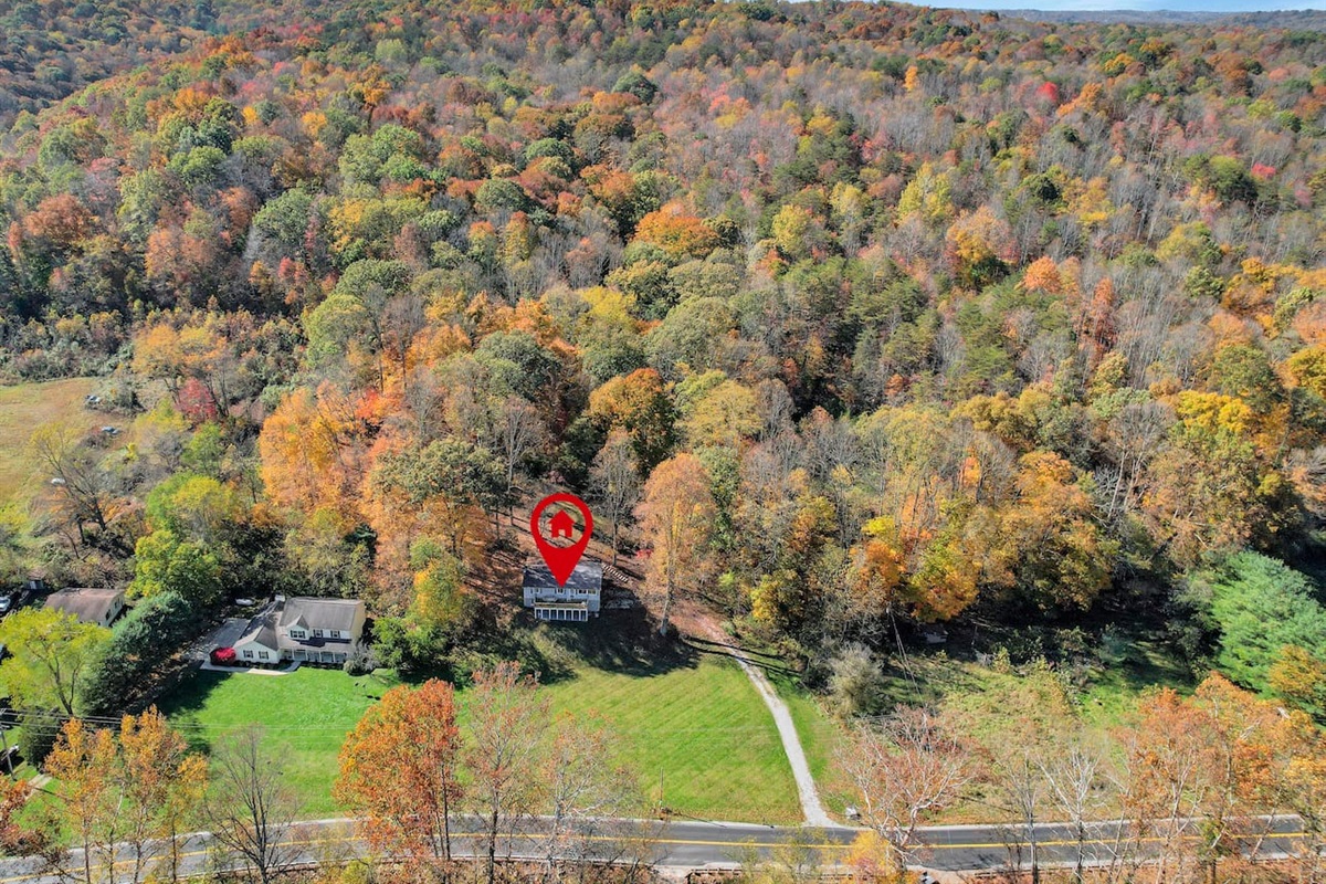 Arial View of the property.