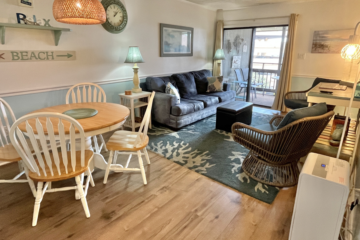 Dining Area and Living Room