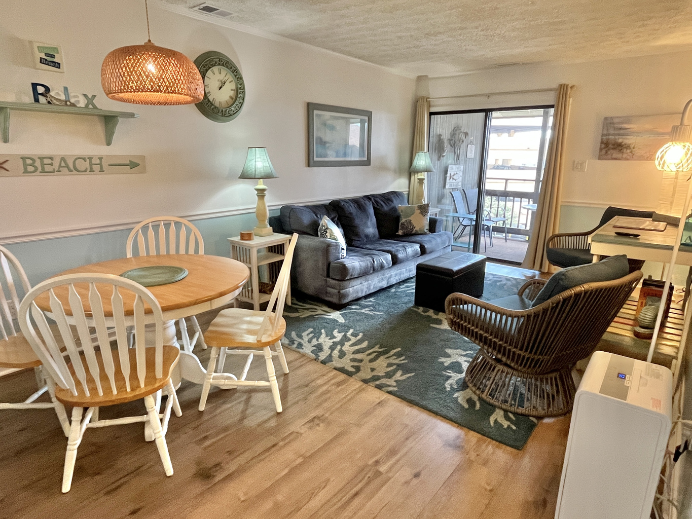 Dining Area and Living Room