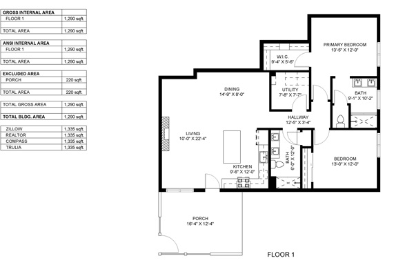 Detailed Floor Plan