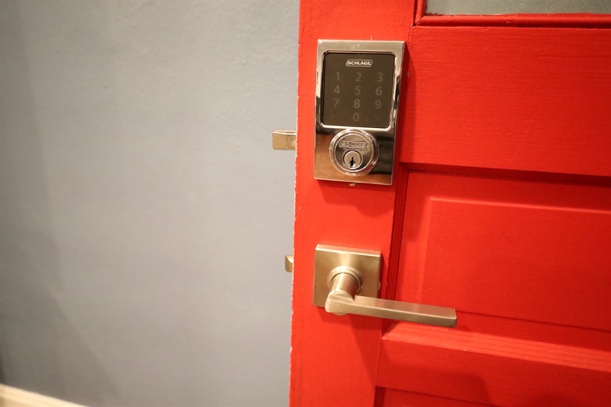 front door smart lock