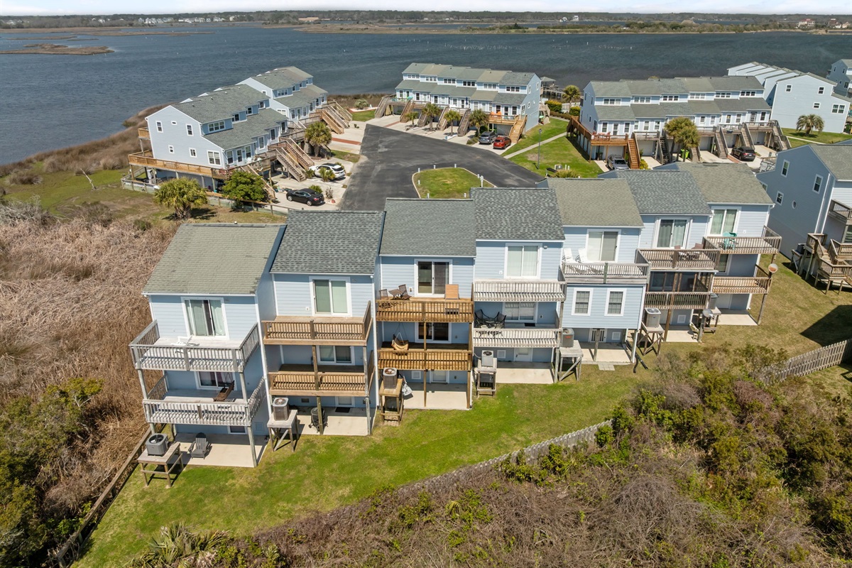 Sound views behind the Bermuda Landing community