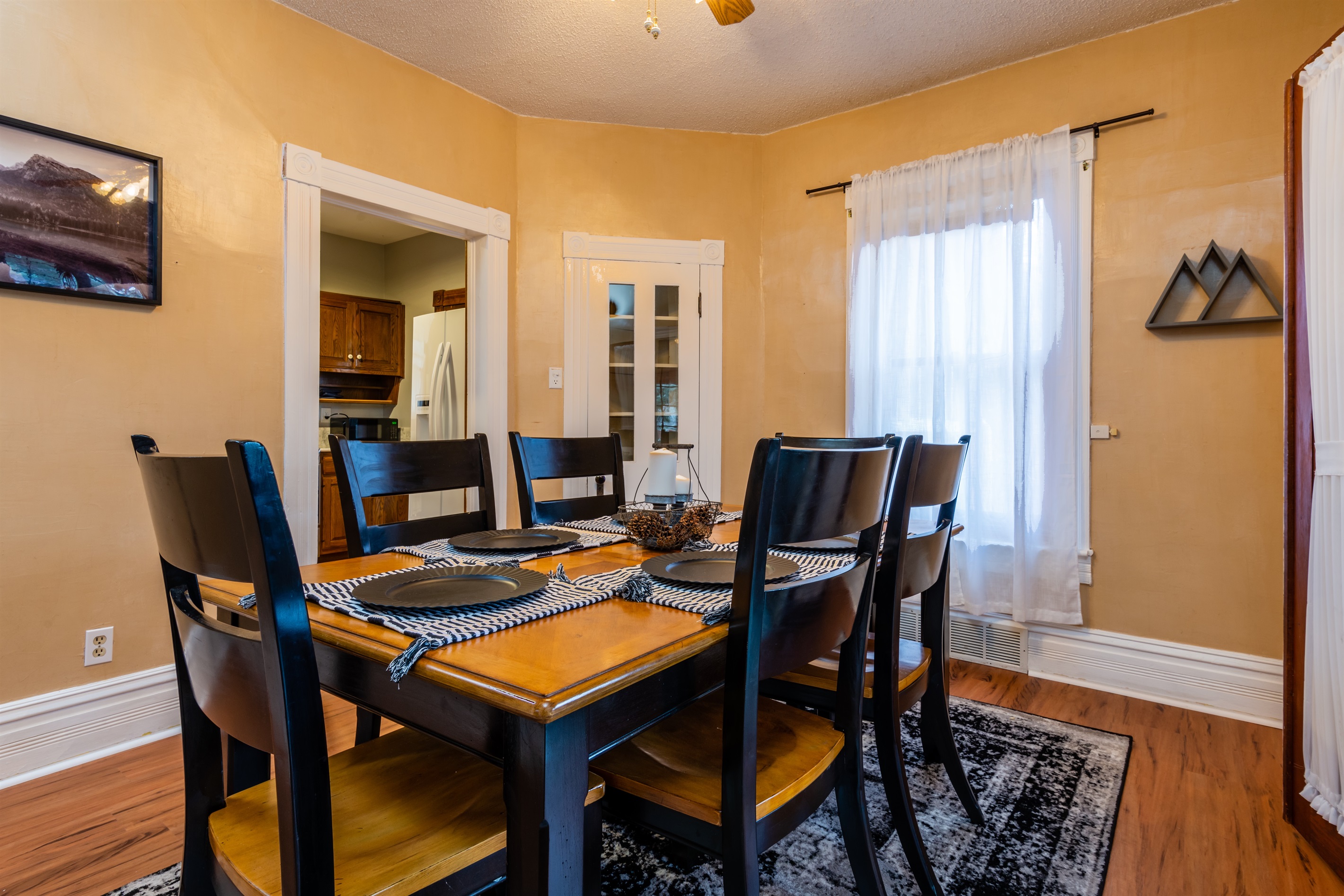 Old School Dining with family