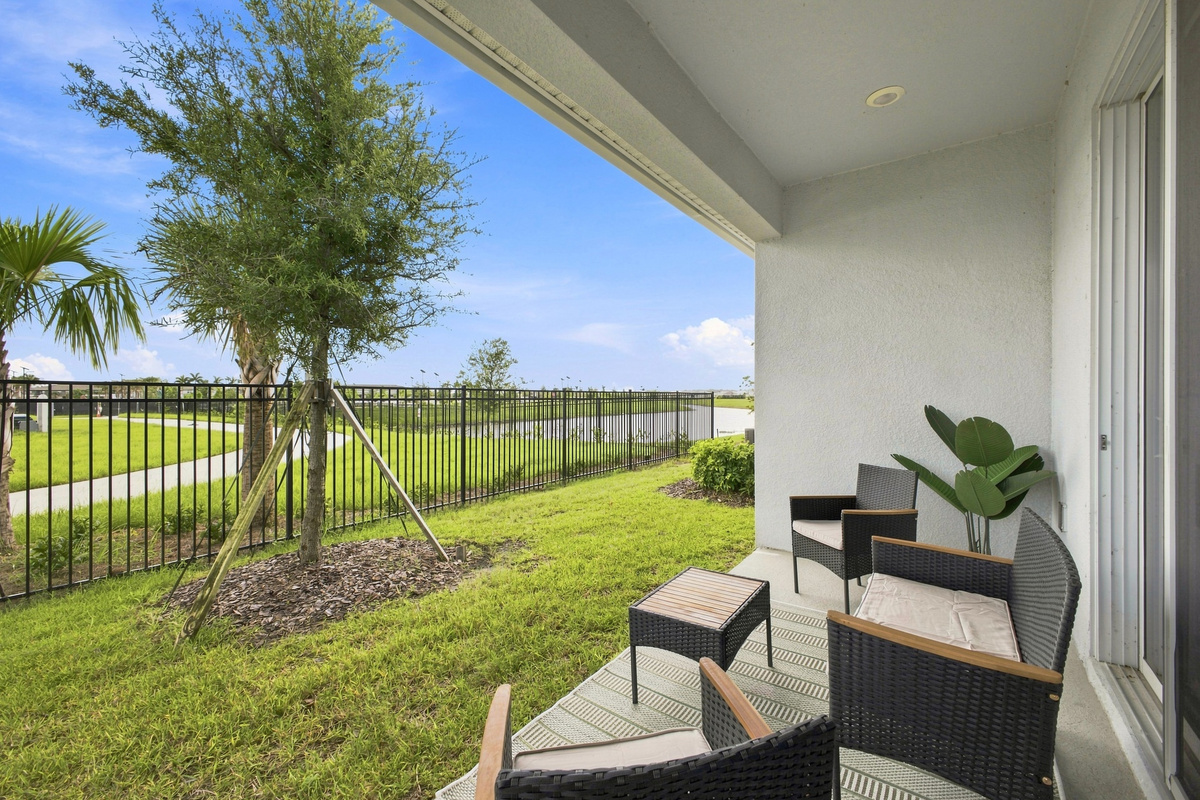 View from Porch - Does Not Back Up to Other Townhomes