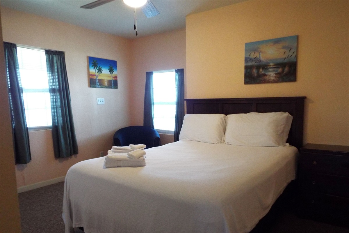 Master suite is upstairs