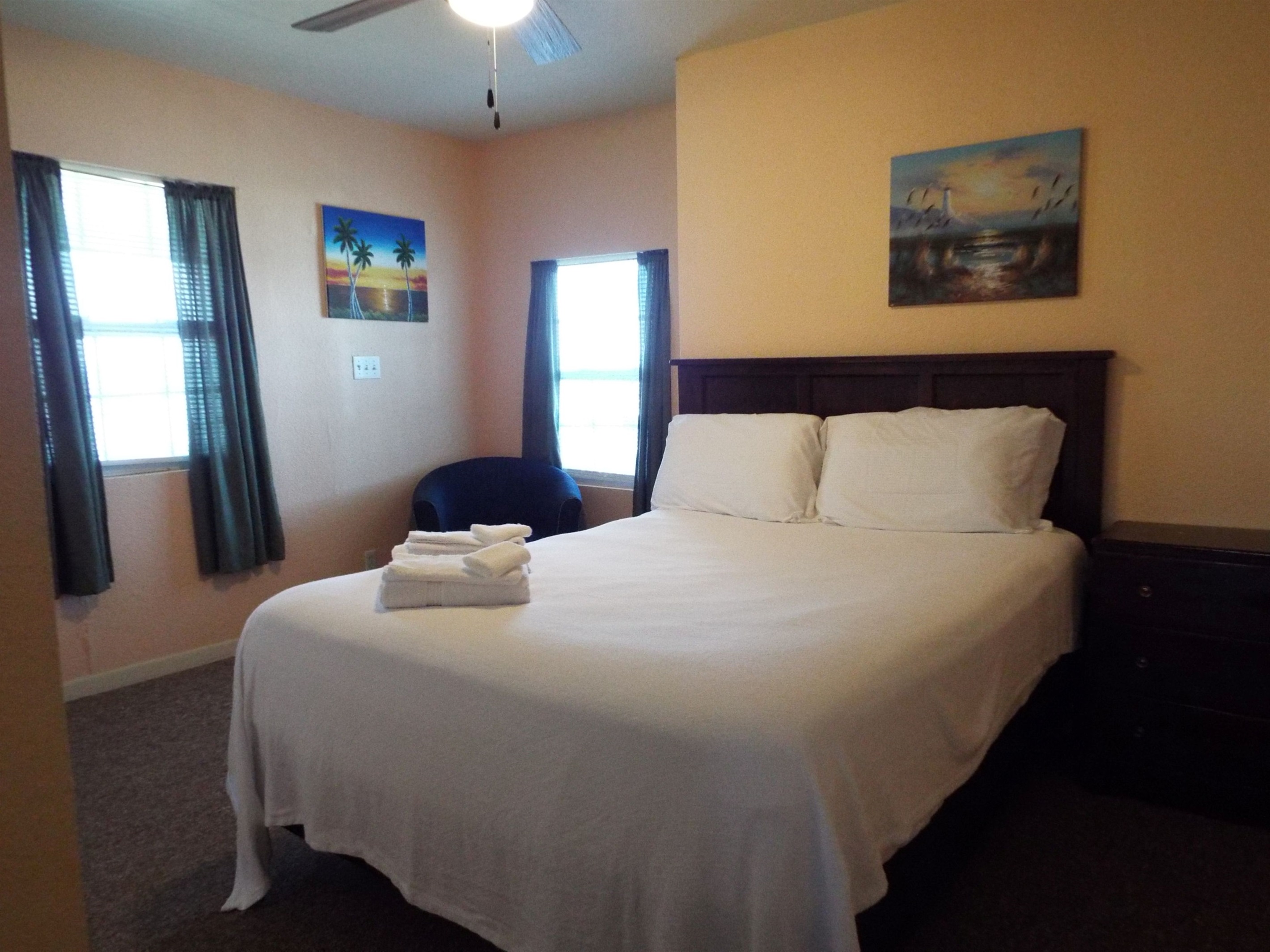 Master suite is upstairs