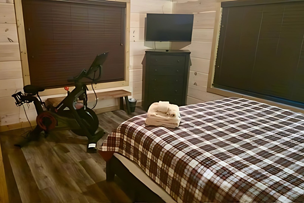 We offer a Peloton bike as part of our amenities for your enjoyment.