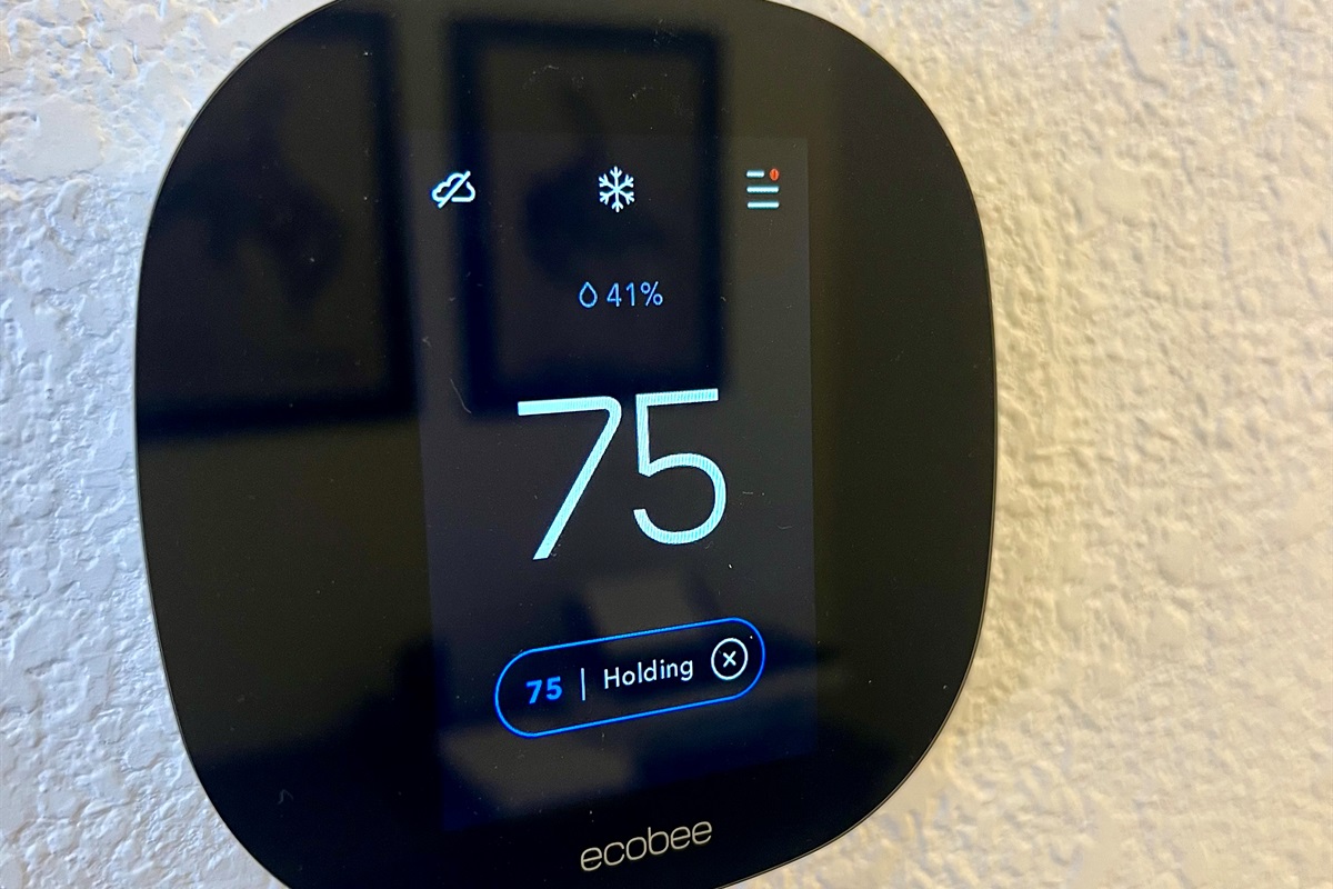 Easy to use thermostat for central air conditioning and heating keep your home at the perfect temperature year round.