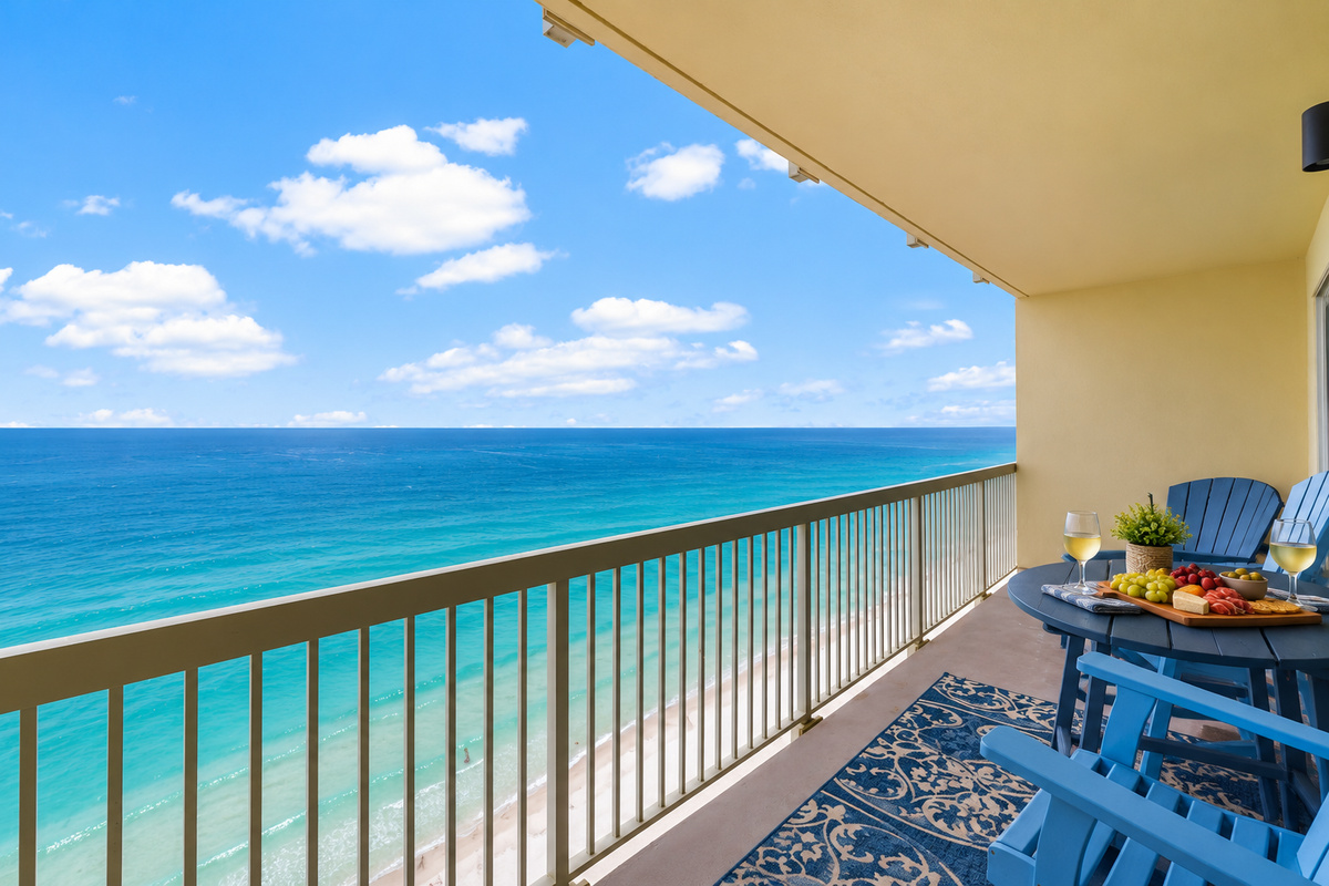 High Top Chairs for viewing marine life and the sunsets!