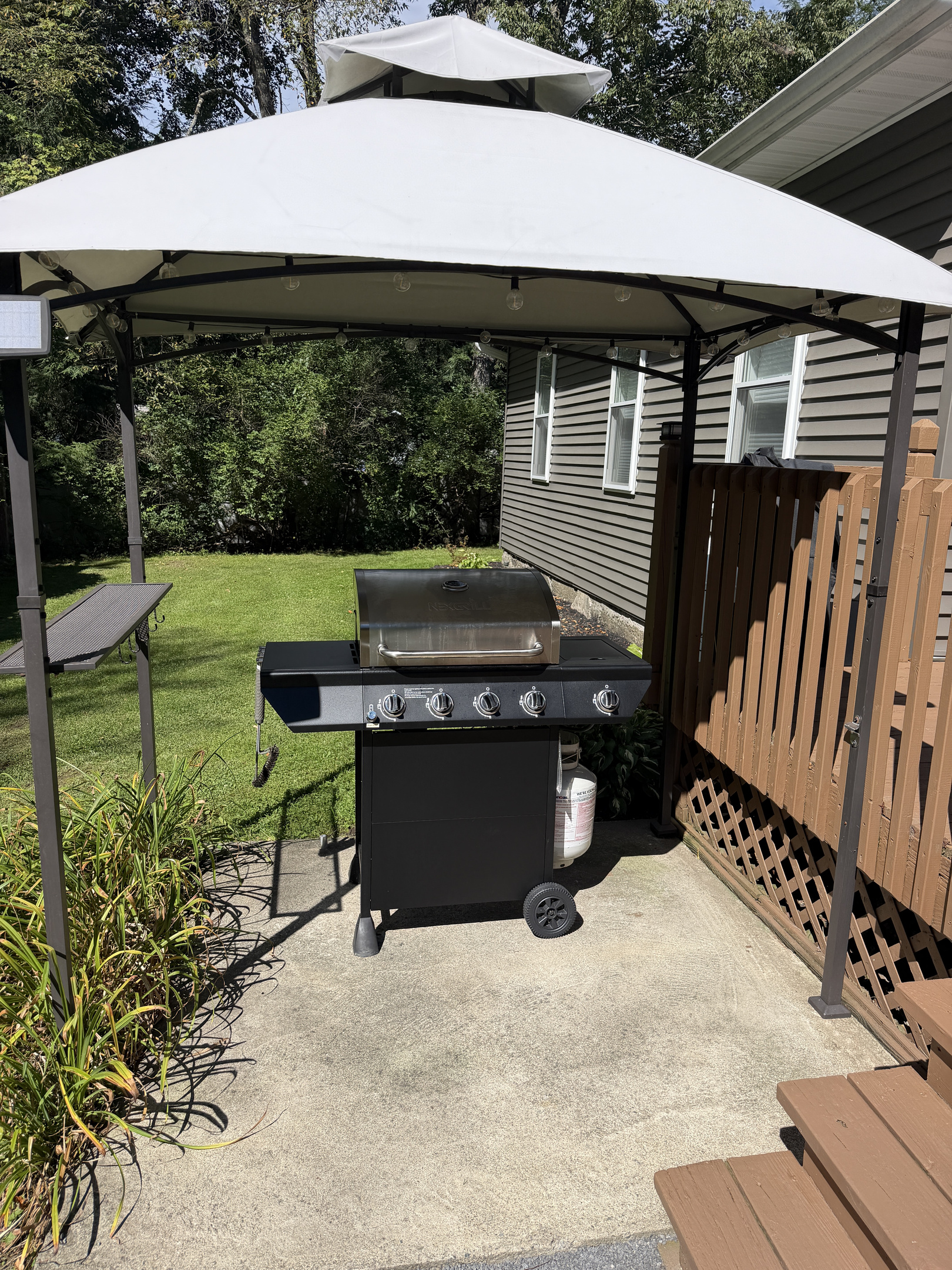 Shade for the Grill Master
