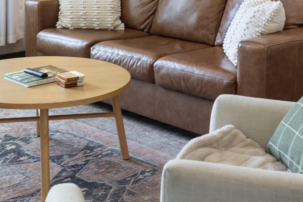 Sink into comfortable seating and enjoy quality time with family and friends.